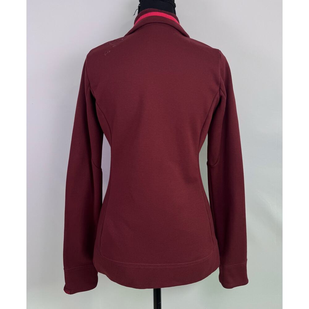 Outdoor Research Burgundy Full Zip Fleece Jacket Size Small Petite - Picture 4 of 12